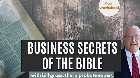 Business Secrets of the Bible