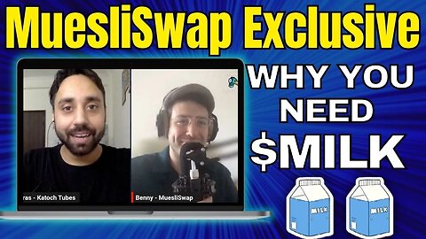 Fireside chat with MuesliSwap team lead | MILK to 100 ADA. Here's Why!