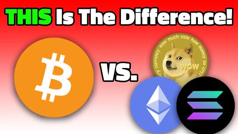 THIS Is the Difference Between Bitcoin and Altcoins!