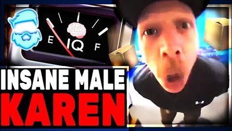 SOY INFUSED MALE KAREN HAS EPIC MELTDOWN CAUGHT ON DOORBELL CAMERA!