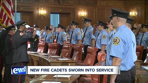 Over 3 dozen Cleveland fire cadets graduate Friday