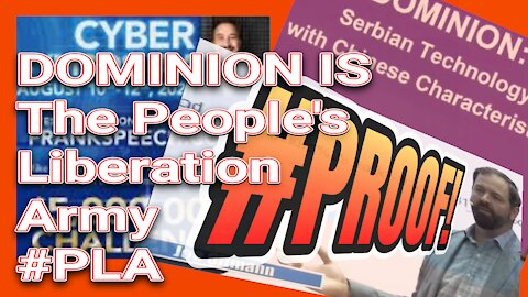 LINDELL CYBER SLEUTH SHOWS PROOF DOMINION IS CHINESE OWNED AND OPERATED BY PLA