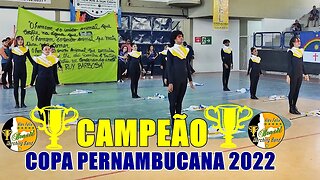 CORPO COREOGRÁFICO 2022 - BANDA DE PERCUSSÃO LEAL DE BARROS 2022 NA ETAPA FINAL DA COPA PERNAMBUCANA