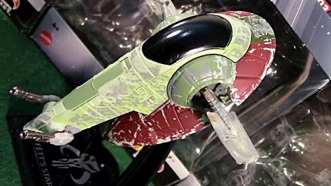 Hot Wheels Boba Fett Starship Diecast Unboxing - Star Wars Slave 1