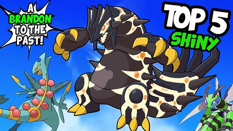 Top 5 Coolest Looking Shiny Pokemon In Omega Ruby and Alpha Sapphire! - ABrandonToThePast