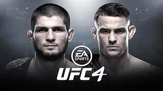 Playing UFC 4 Career Mode - Fresh Start - Part 1