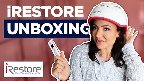 This FDA Cleared Laser Technology Device Fights Hair Loss Naturally! (iRESTORE UNBOXING)