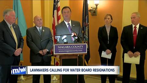 County leaders call for resignation of N Falls water board following sewage discharge