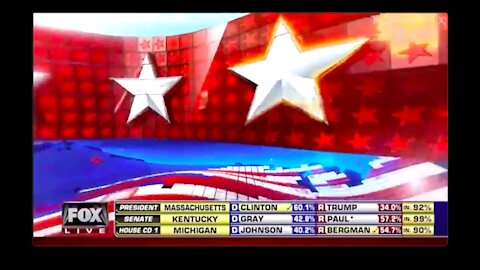 Fox 2016 Election Night Coverage