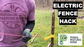 Easy Electric Fence Hack!