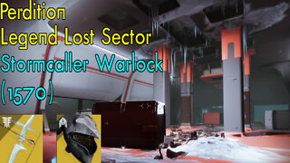Destiny 2 | Perdition | Legend Lost Sector | Warlock (w/ Felwinter's Helm) | Season 18