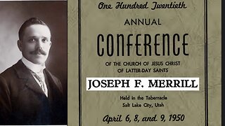 Joseph F Merrill | Follow the Commandmenst of God or Choose Selfishness to Slavery