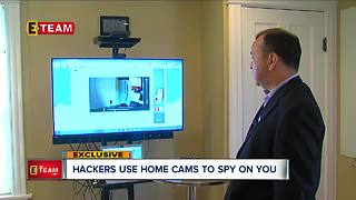 Hackers use home cams to spy on you