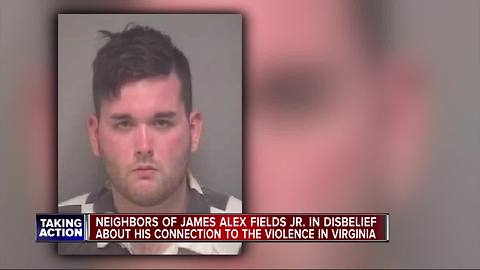 Neighbors of man accused in the Charlottesville attacks in disbelief
