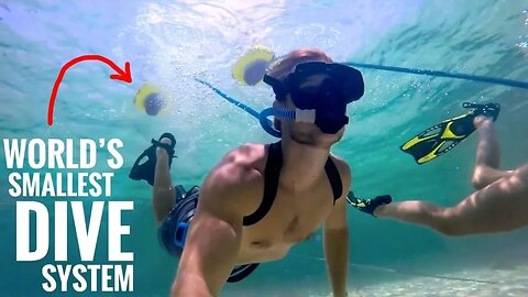 World's Smallest Dive System | Blu3 NEMO Electric Scuba Hookah