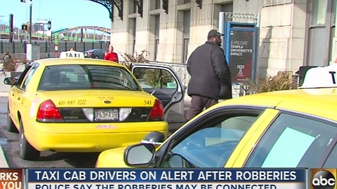 Cab drivers on high alert after thieves target cabbies in Baltimore