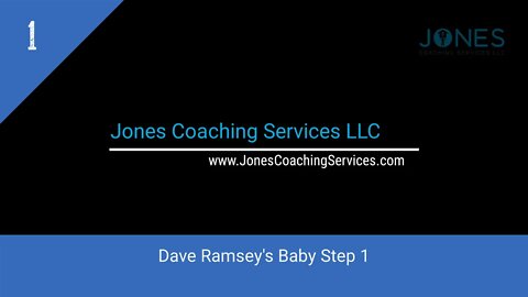 Dave Ramsey Baby Step 1 - Get started