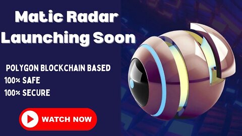 Matic Radar Pre Launch | Do Not Miss This Launch 🚀