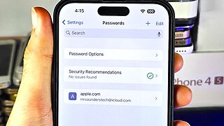 How To Access iPhone Passwords!