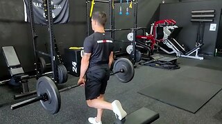 Barbell Bulgarian Deadlift