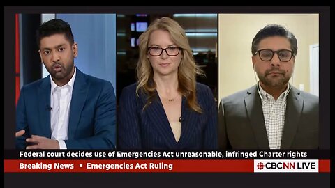 Christine Van Gyen - CBC Interview - Response to Emergencies Act Federal Court Decision