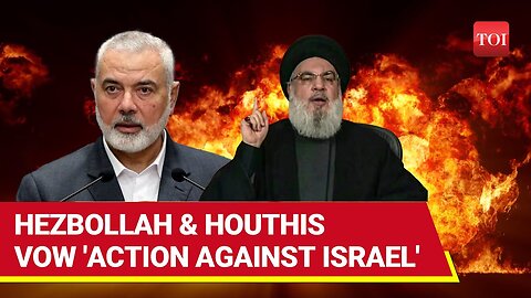Hezbollah Chief Nasrallah's Big Declaration Against Israel After Haniyeh's Killing; Houthis Say..