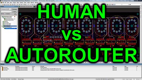 EEVblog #975 - Human vs Autorouter