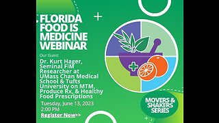 Food is Medicine Research primer by Dr. Kurt Hager