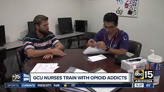 GCU nurses train with opioid addicts