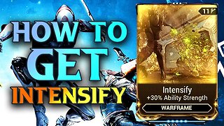 Warframe How To Get Intensify