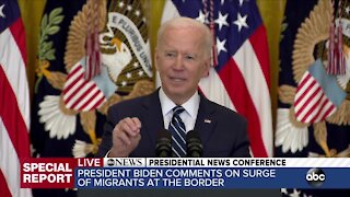 ABC News Special Report: President Joe Biden holds first formal news conference
