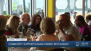 Community rallies to support Delray Beach restaurant after owner faces anti-Asian slurs