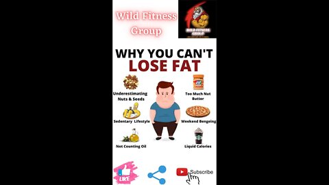 🔥Why you can't loose fat🔥#fitness🔥#wildfitnessgroup🔥#shorts🔥