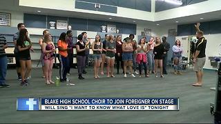 Tampa choir to join rock icons on stage