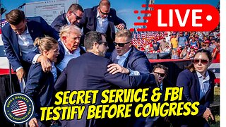 LIVE: Secret Service & FBI Testify On Security Failures & Assassination Attempt On President Trump