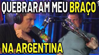 CEARÁ do Pânico TEVE O BRAÇO QUEBRADO EM MÁTERIA NA ARGENTINA