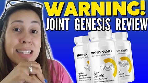 JOINT GENESIS ((❌WARNING!❌)) JOINT GENESIS REVIEW - JOINT GENESIS REVIEWS - BIODYNAMIX JOINT GENESIS