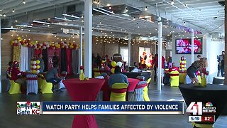 Watch party helps families affected by violence