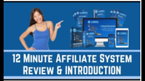 The 12 Minute Affiliate Marketing Review Technology + Sleep Sales Technology