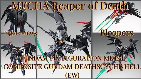 {MECHA Reaper of Death} GUNDAM FIX FIGURATION METAL COMPOSITE GUNDAM DEATHSCYTHE HELL EW (G.F.F.M.C)