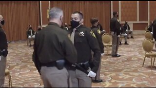 Graduation ceremony for new Las Vegas police officers