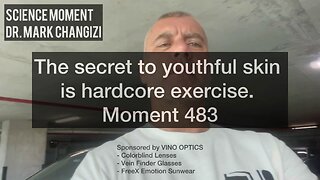 The secret to youthful skin is hardcore exercise. Moment 483