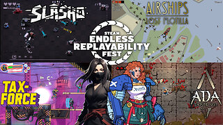 Steam Endless Replayability Fest Fun With Indie Games Slasho, Airships, Tax-Force, & ADA