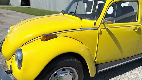 1974 VW Super Beetle Autostick