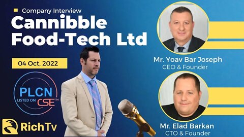 Cannibble Foodtech Ltd (CSE: PLCN) Interview with RICH TV LIVE