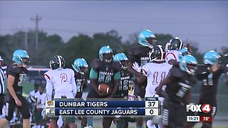 Dunbar Tigers vs East Lee Jaguars