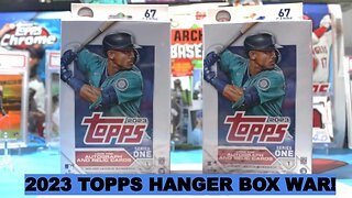 2023 TOPPS HANGER BOX PACK WAR