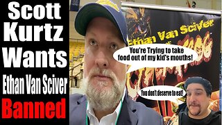 Ethan Van Sciver HARASSED by Scott Kurtz! | Thinks He should be BANNED from Garden State Comic Fest!