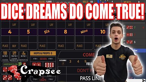 Play Along with us on Crapsee!- Casino Quest After Dark (07.16.2023) #crapsee
