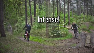 Mountain Biking on Texel (Den Burg): an intense, but short track!